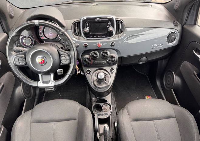 Abarth 500 595 1.4 t 145ch turismo ligne akra avec  Gris de 2017
