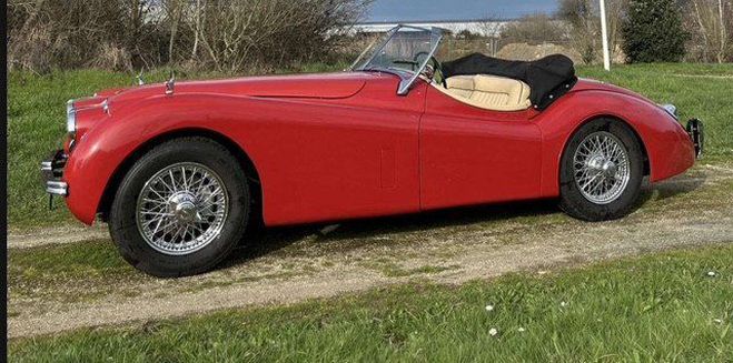 Jaguar XK 120 Rouge de 1954