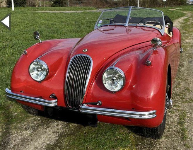 Jaguar XK 120 Rouge de 1954