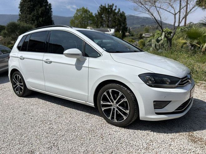 Volkswagen Golf Sportsvan 2.0 TDI 150CH BLUEMOTION TECHN Blanc de 2014