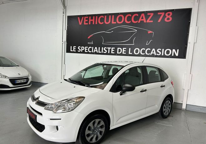 Citroen C3 1.0 vti 68 cv attraction 01-2016 prem ma Blanc de 2016
