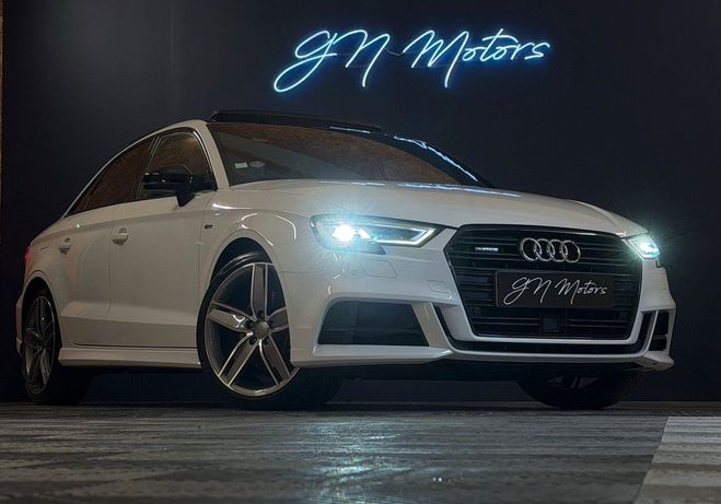 Audi A3 8v2 berline 40 tfsi 190 11cv s line quat Blanc de 2019