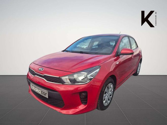 Kia Rio 1.2i Fusion Carplay Camera Navigation Ga Rouge M�tallis� de 