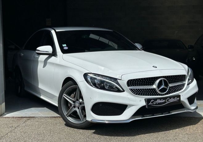 Mercedes Classe C 180 156CH- DEUXI�ME MAIN ORIGINE FRANCE- Blanc de 2017