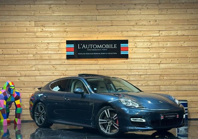 Porsche Panamera 4.8 v8 500 turbo toit ouvrant- garantie  Bleu de 2010