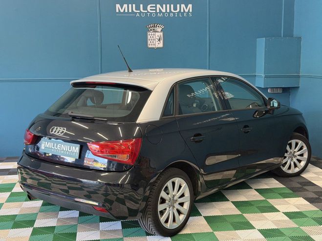 Audi A1 Sportback 1.6 TDI 90CH FAP AMBIENTE Noir de 2013
