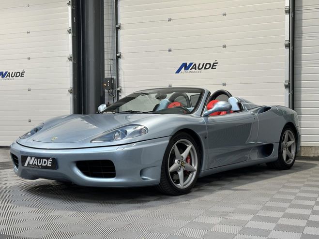 Ferrari 360 Modena F360 Spider 3.6i 400 ch - boite manuelle GRIS CLAIR de 2002