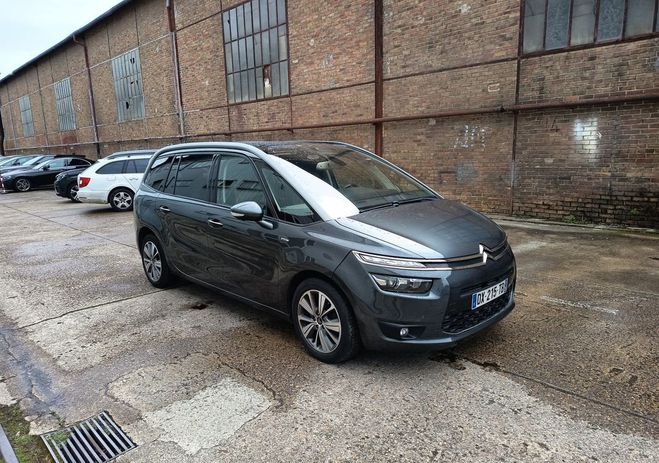 Citroen C4 Picasso Grand 1.6 hdi 120 exclusive gps DVD semi Gris de 2016