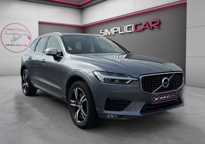 Volvo XC60 D4 AWD 190 ch Geartronic 8 R-Design Gara Gris de 2019