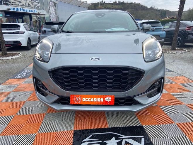 Ford Puma 1.0 ECOBOOST 155 MHEV POWERSHIFT ST LINE Gris Clair de 2023