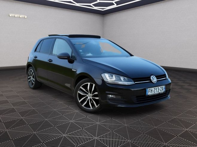 Volkswagen Golf VII 1.6 110ch Confortline BMT - Toit ouv Noir de 2014
