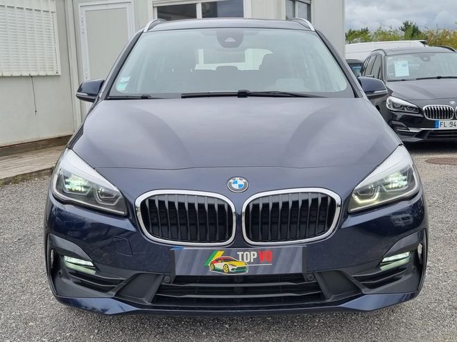 BMW Serie 2 Gran Tourer 218d 2.0d 16V 150ch BVA8 Bleu M�tallis� de 2020