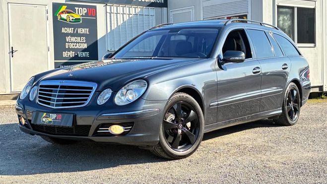 Mercedes Classe E 350 AVANTGARDE Gris Anthracite M�tallis� de 2007