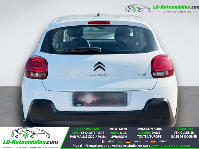Citroen C3 PureTech 83 BVM Blanc de 2020