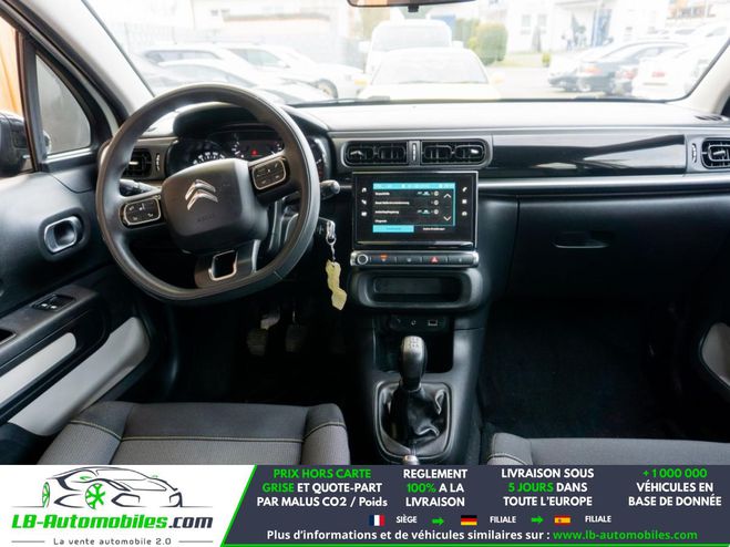 Citroen C3 PURE TECH 82 BVM Blanc de 2017