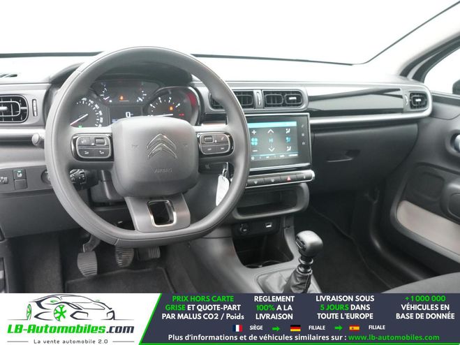 Citroen C3 PureTech 110 BVM Noir M�tallique de 2020