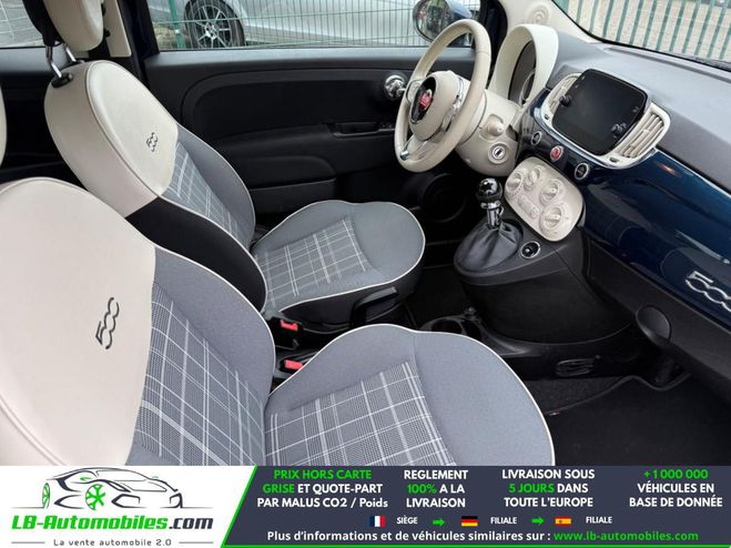 Fiat 500 1.2 69 ch BVM Bleu M�tallique de 2019