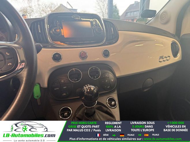 Fiat 500 1.2 8V 69 ch BVM Blanc de 2015