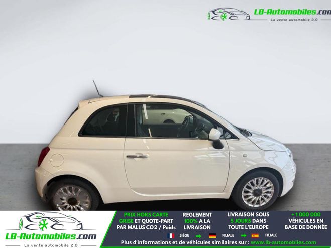 Fiat 500 1.2 8V 69 ch BVM Blanc de 2015