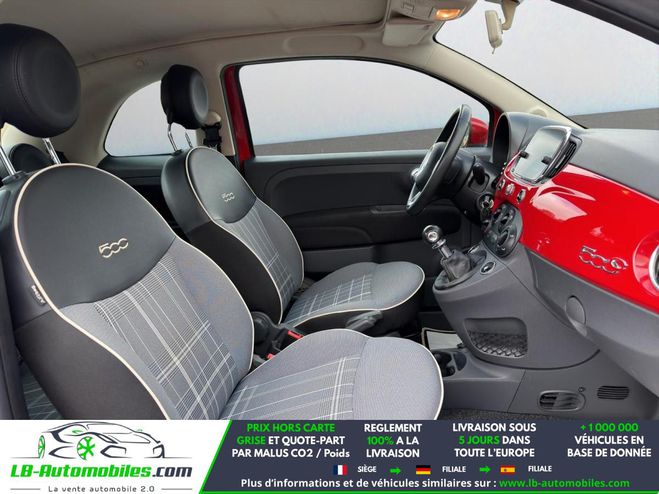 Fiat 500 1.2 69 ch BVM Rouge M�tallique de 2017