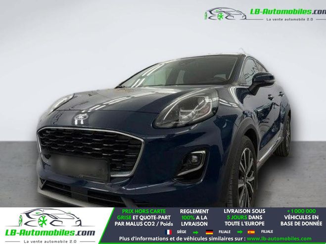 Ford Puma 1.0 EcoBoost 125 ch BVM Bleu de 2021
