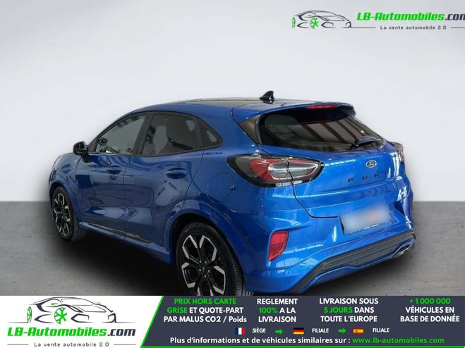 Ford Puma 1.0 EcoBoost 155 ch BVA Bleu M�tallique de 2021