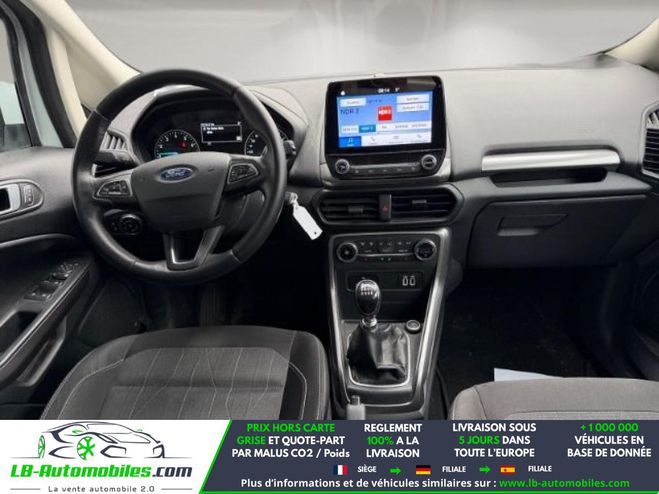Ford Ecosport 1.0 EcoBoost 125ch BVM Blanc de 2019