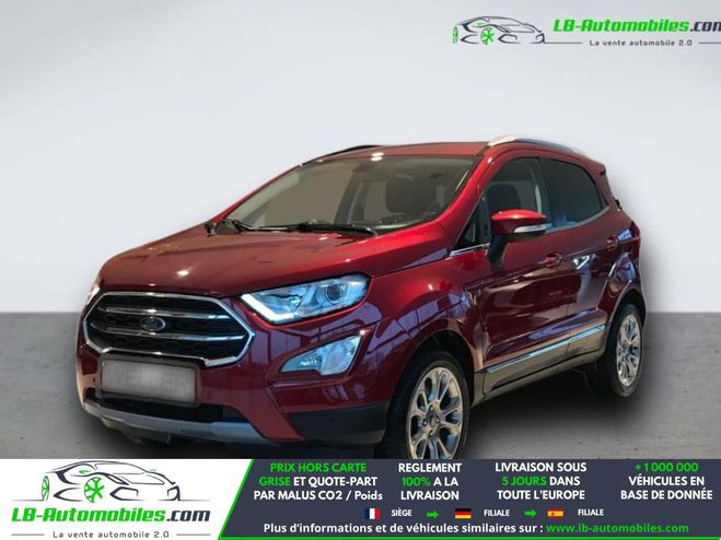 Ford Ecosport 1.0 EcoBoost 140 BVM Rouge M�tallique de 2018