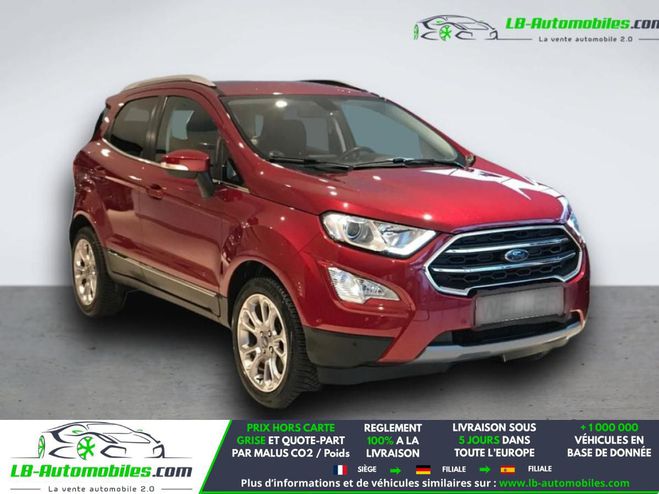 Ford Ecosport 1.0 EcoBoost 140 BVM Rouge M�tallique de 2018
