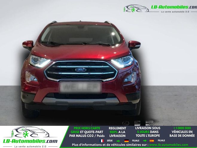 Ford Ecosport 1.0 EcoBoost 140 BVM Rouge M�tallique de 2018