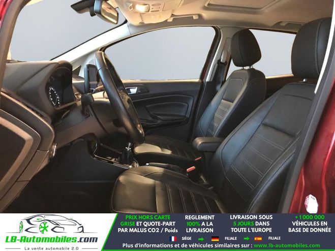 Ford Ecosport 1.0 EcoBoost 140 BVM Rouge M�tallique de 2018
