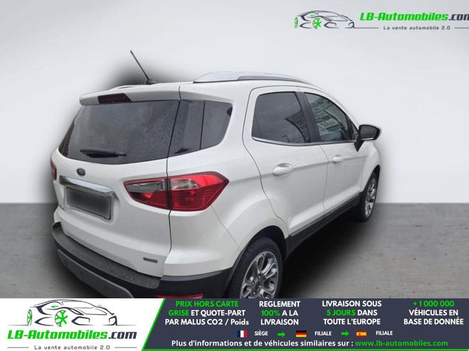 Ford Ecosport 1.0 EcoBoost 125ch BVM Blanc M�tallique de 2018