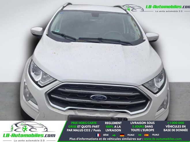 Ford Ecosport 1.0 EcoBoost 125ch BVM Blanc M�tallique de 2018
