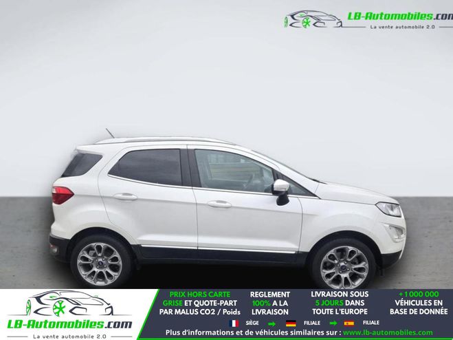 Ford Ecosport 1.0 EcoBoost 125ch BVM Blanc M�tallique de 2018
