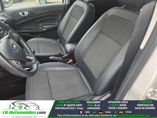 Ford Ecosport 1.0 EcoBoost 125ch BVM Blanc M�tallique de 2018