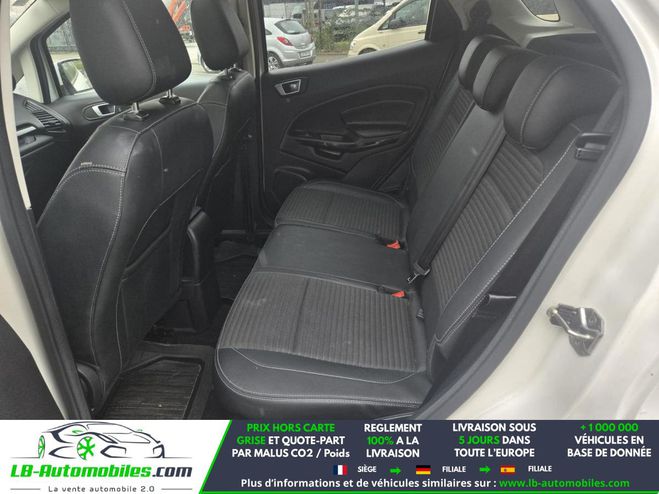 Ford Ecosport 1.0 EcoBoost 125ch BVM Blanc M�tallique de 2018