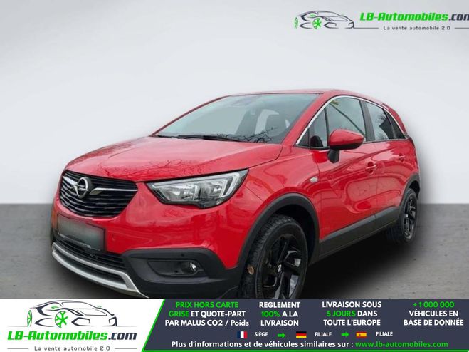 Opel Crossland X 1.2 Turbo 110 ch BVM Rouge de 2018