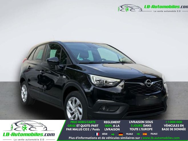 Opel Crossland X 1.2 Turbo 110 ch BVA Noir M�tallique de 2019