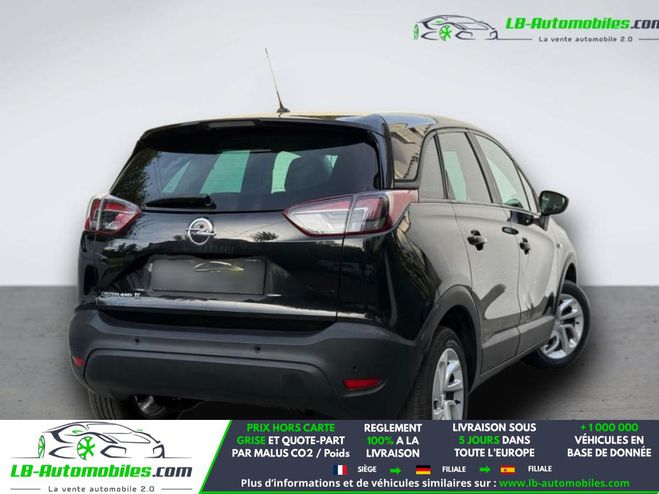 Opel Crossland X 1.2 Turbo 110 ch BVA Noir M�tallique de 2019