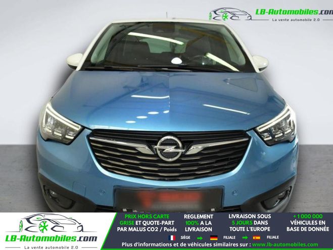 Opel Crossland X 1.2 Turbo 110 ch BVA Bleu M�tallique de 2018