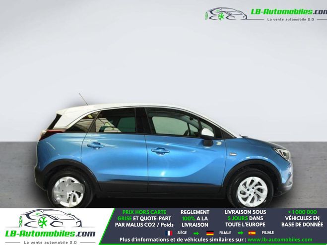 Opel Crossland X 1.2 Turbo 110 ch BVA Bleu M�tallique de 2018