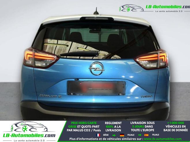 Opel Crossland X 1.2 Turbo 110 ch BVA Bleu M�tallique de 2018