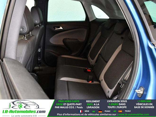 Opel Crossland X 1.2 Turbo 110 ch BVA Bleu M�tallique de 2018