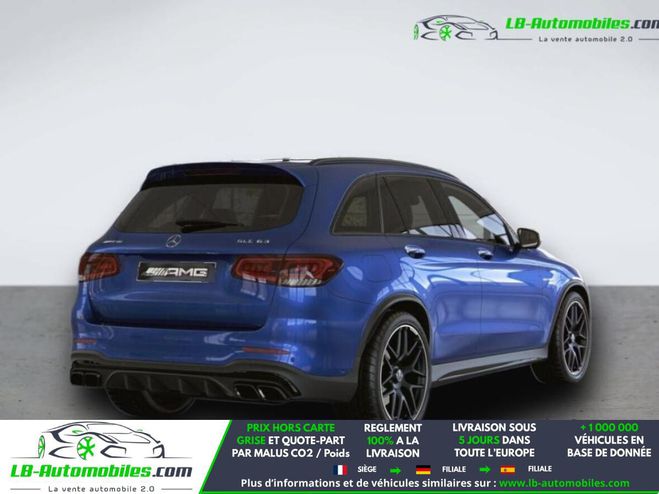 Mercedes GLC 63 AMG BVA Bleu M�tallique de 2020