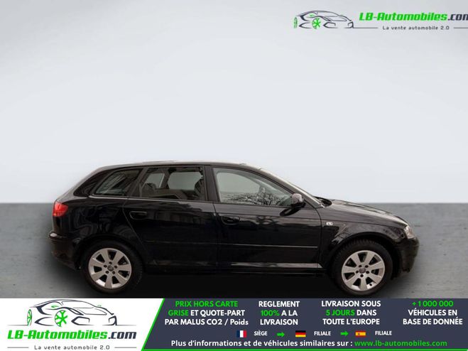 Audi A3 1.8 TFSI 160 BVA Noir M�tallique de 2008
