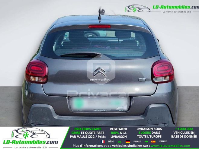 Citroen C3 PureTech 82 BVM Gris M�tallique de 2018