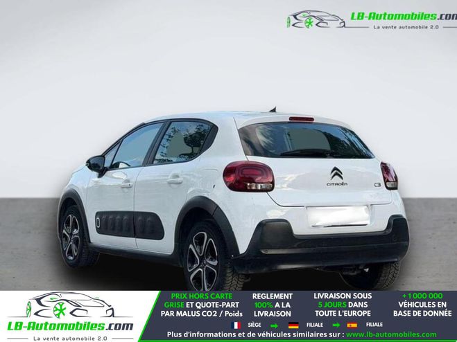 Citroen C3 PureTech 83 BVM Blanc de 2020