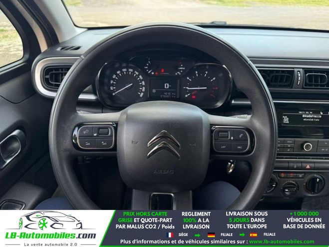 Citroen C3 PureTech 83 BVM Blanc de 2020