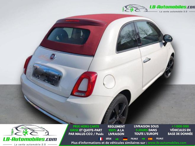Fiat 500 1.2 8V 69 ch BVM Blanc de 2015