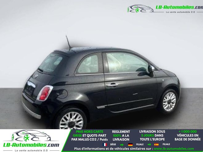 Fiat 500 1.2 8V 69 ch BVM Noir M�tallique de 2015